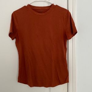 Tradlands cotton t shirt burnt orange